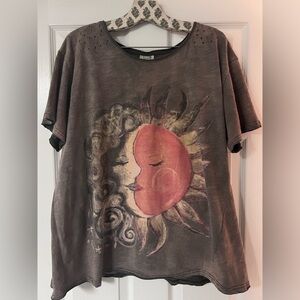JADED GYPSY Moon Dance Tee L/XL